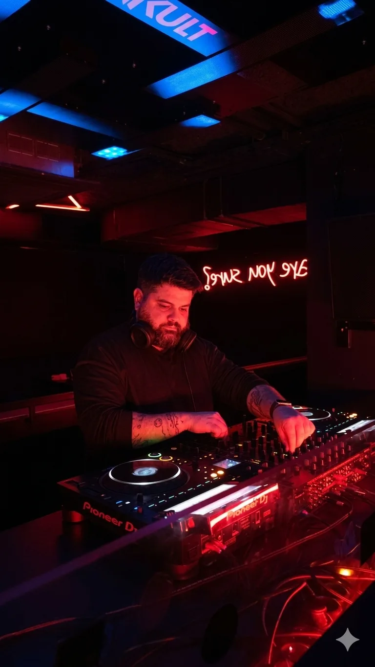 ice-beats performing at Club Kult